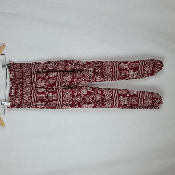 Bohotusk Elephant Harem Pants with Side Cargo Pocket - Picture 4 of 8